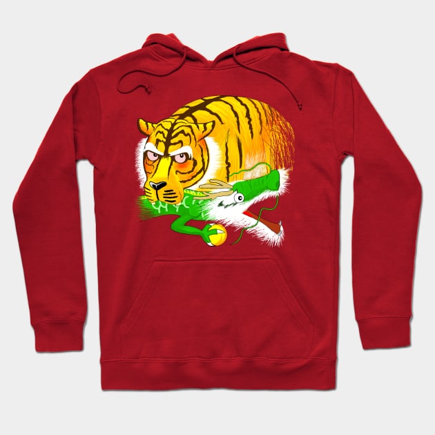 Furio Tigre Hoodie by CivicMonsterDesigns